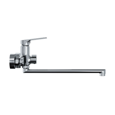 Смеситель для ванны GROSS AQUA Prado 7578828C-35F с длинным изливом 350 мм