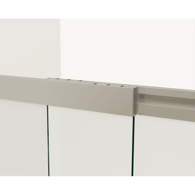 Шторка на ванну Vincea VSB-1E100CLB 1000*1450, черный, стекло прозрачное