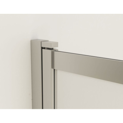 Шторка на ванну Vincea VSB-1E100CLB 1000*1450, черный, стекло прозрачное