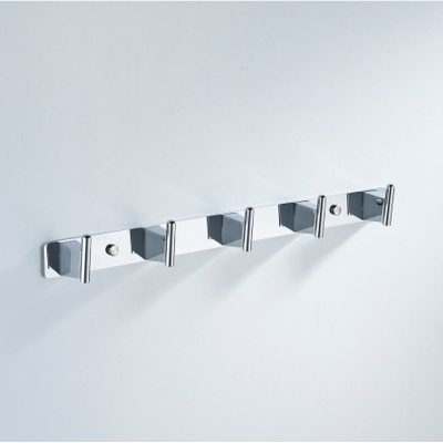 Планка с 5-ю крючками для ванной комнаты Shevanik SG5751 хром (30)