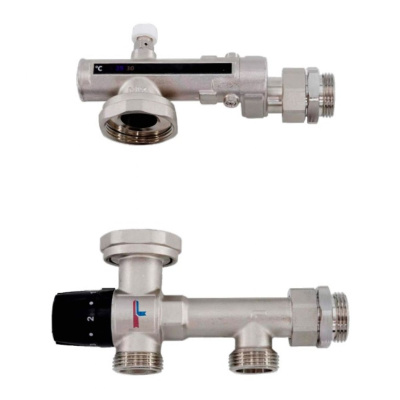 Насосно-смесительный узел для теплого пола с эксцентриком 1