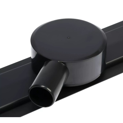 Желоб водоотводящий 800х70 мм TIM BAD558002 с поворотным фланцем 360°C, комбинированный затвор (1/4)