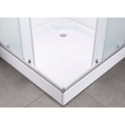 Поддон OLIVE'S MINO B_MN-90PСS-SD-C (900*900*125) квадратный