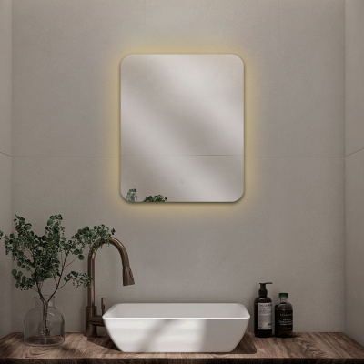 Зеркало AGATA LED 5061-Zm2, 500х600 мм, с сенсором, прямоугольное