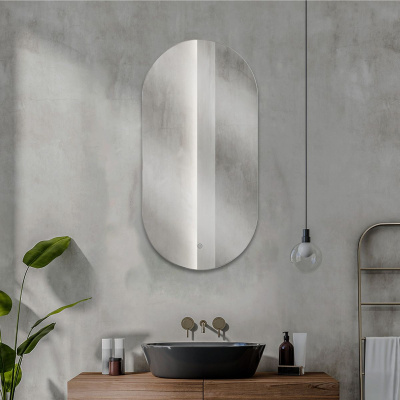Зеркало AGATA LED 8047-Zm2, 400х800 мм, с сенсором
