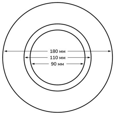 Кольцо переходник для измельчителя Fmark FM-B18-11
