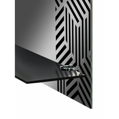 Зеркало Range настенное 500x700 89180036 с полкой