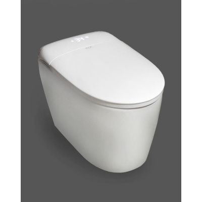 Унитаз-биде умный, напольный Knois KN60501W-PRO с сидением 68х46х39 см