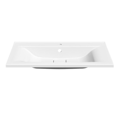 Раковина Vincea VCB-3M900W из искусственного камня, цвет белый