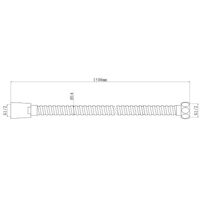 Шланг для душа OLIVE’S F0400 1,5 м (40)