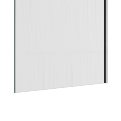 Шторка на ванну стеклянная 60х140 см Watersense Paula W00209 прозрачное закаленное стекло, профиль хром