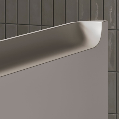 Тумба подвесная EQUIL Elegante 80.2Y tpELGNT80.1Y Амарок/Белый tpELGNT80.1Y (9595)-25.27 с раковиной Nice (9595-80)-25.27