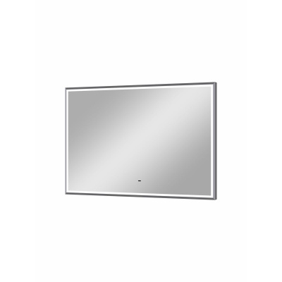 Зеркало Stage Grey LED 800х600 ЗЛП4927 Серый муар с бесконтактным сенсором, алюминиевый профиль