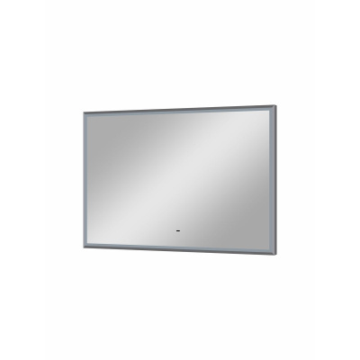 Зеркало Stage Grey LED 800х600 ЗЛП4927 Серый муар с бесконтактным сенсором, алюминиевый профиль
