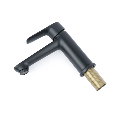 Смеситель для раковины OLIVE’S Tieso 26100TSB, черный (10)