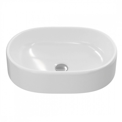 Раковина накладная Watersense Camila 52 W00013 520х330х130 мм белая