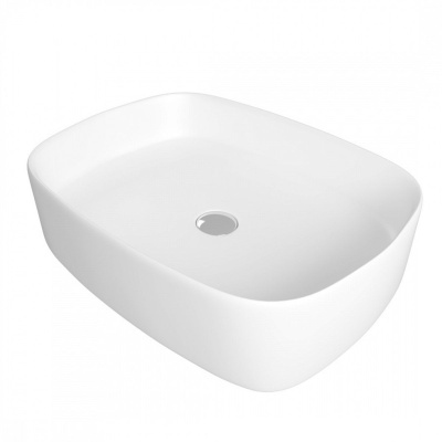 Раковина накладная Watersense Rita 51 W00022 505х375х135 мм белая