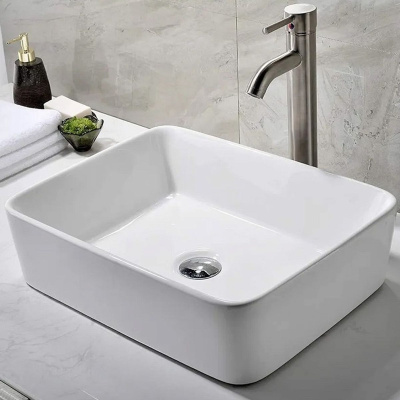 Раковина накладная Watersense Eva 50 W00001 475х370х140 мм белая