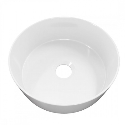 Раковина накладная Watersense Milana D31 W00166 310х310х110 мм белая