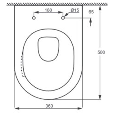 DS147002 Сиденье для унитаза DT1476516 белый