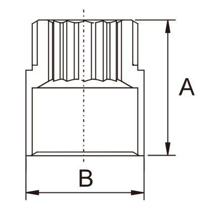Удлинитель 1/2