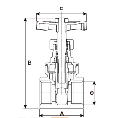 Задвижка клиновая 1