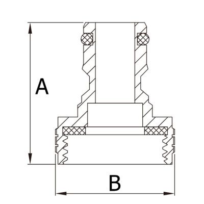 Адаптер быстрого соединения 1/2
