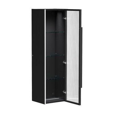 Пенал подвесной универсальный EQUIL Stoune 36 ppSTOUNE36.R/L-35, дуб черный