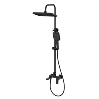 Душевая стойка со смесителем BELZ B24793-7 черный (4)
