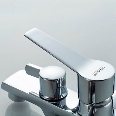 Смеситель для ванны LEDEME L3269 с коротким изливом