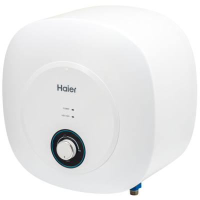 Водонагреватель электрический накопительный 15 л. Haier ES15V-MQ1 над мойкой