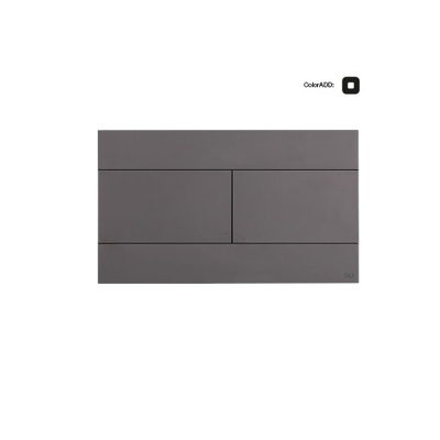 Инсталляция для подвесного унитаза OLI 886914SL04 80 ECO mechanic с кнопкой Slim серый матовый