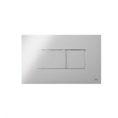 Инсталляция для подвесного унитаза OLI 879235pKA00 OLI 120 ECO Sanitarblock, с кнопкой KARISMA, хр. гл., пневматическая
