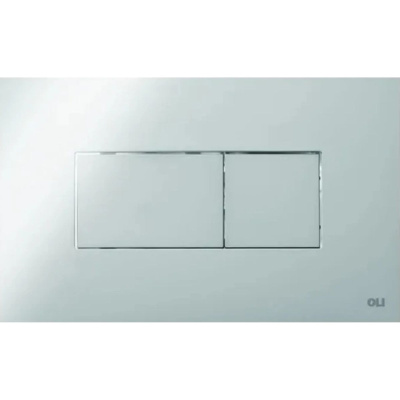 Инсталляция для подвесного унитаза OLI 879235pKA06 120 ECO Sanitarblock, с кнопкой Nimbe Karisma Delice хр. гл., пневматическая