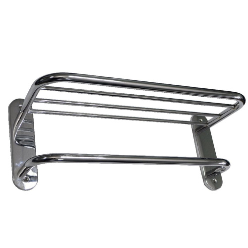 Полка для ванной Санакс 1054 настенная из нержавеющей стали