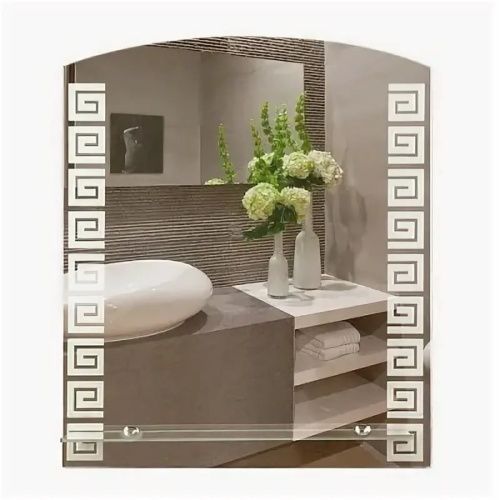 Зеркало для ванной Гермес 535х620