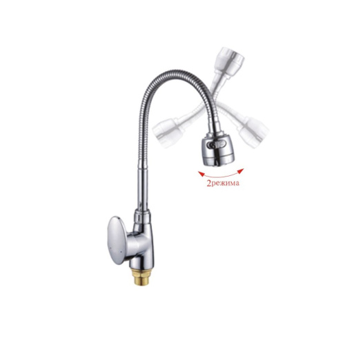 Смеситель для кухни Potato P5812 с гибким изливом