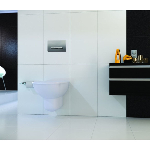 Панель смыва для инсталляции OLI Glam OLIpure 139180 хром матовый