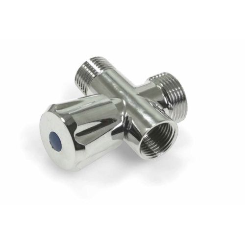 Вентиль трехпроходной для бытовой техники 1/2