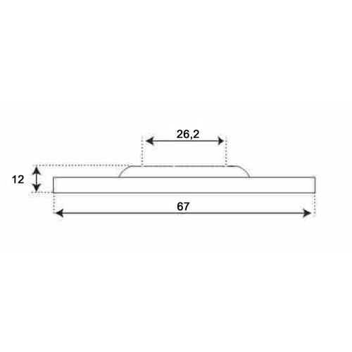 Отражатель разъемный TIM K03-1203S 3/4