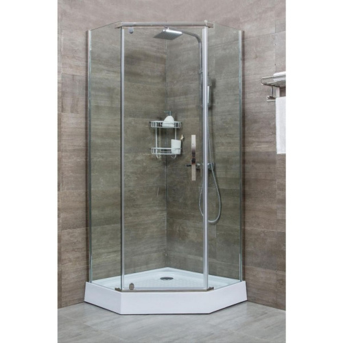 Душевое ограждение ERLIT™ ER10109V-C1 (900*900*2000) прозрачное стекло 6 мм