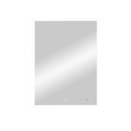 Зеркало для ванной Sevilla ЗЛП97 600х800 LED подсветка c часами