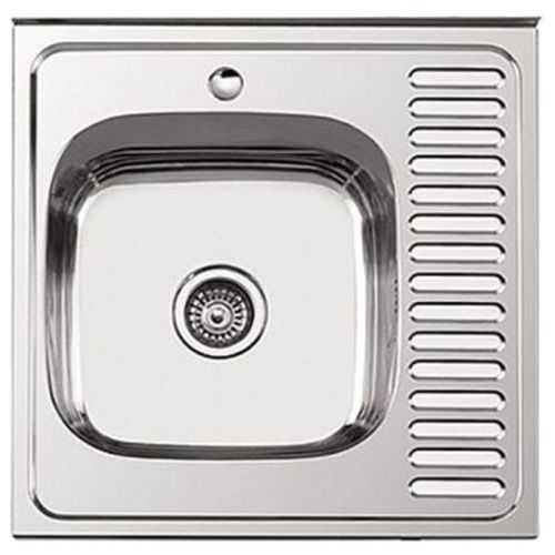Мойка для кухни накладная LEDEME L96060-6L из нержавеющей стали, 60*60 см без сифона