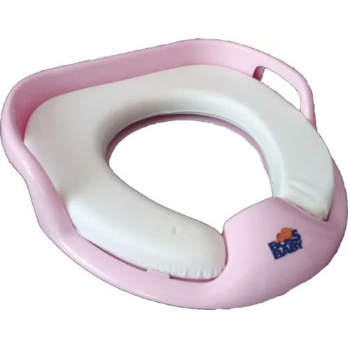 Накладка на унитаз детская ОКЕАН BossBaby 103-535-03 Розовая с ручками