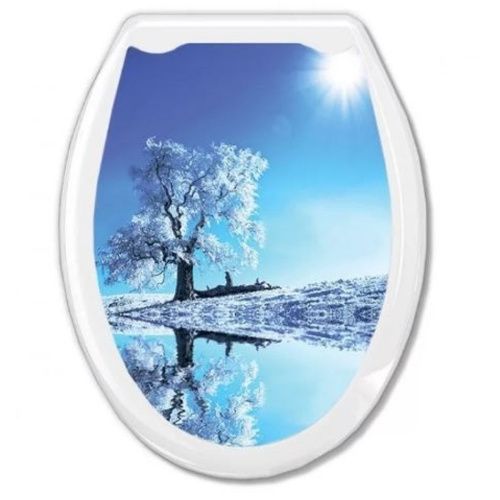 Сиденье для унитаза Океан Зима 104-406-07