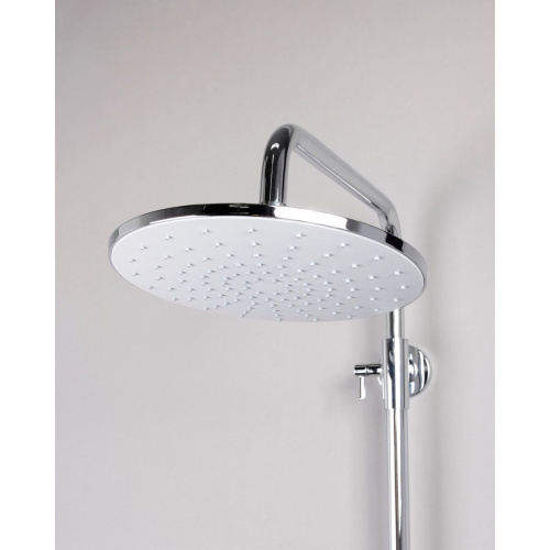 Душевая система LEDEME H21 L2421W со смесителем и тропическим душем Белый