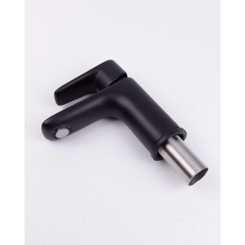Смеситель для умывальника Gross Aqua Evo Matt Black 6241297MB черный