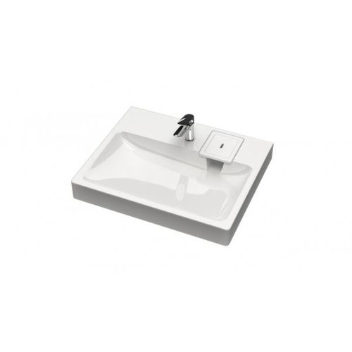 Раковина для ванной BERGG Адель V53D1 над стиральной машиной