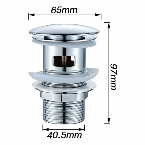 Донный клапан LEDEME с переливом L65-2