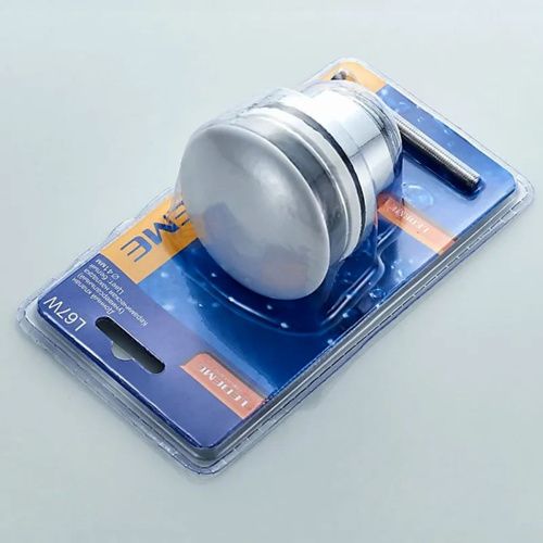 Донный клапан LEDEME белая крышка L67W